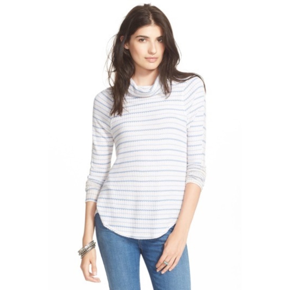 Free People Striped [We The Free] Kristina Thermal View 4